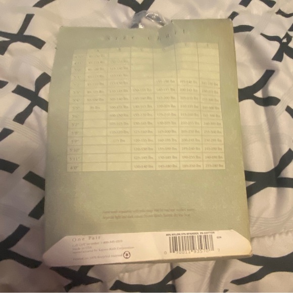 Legacy Hosiery Body Shaper Black size E - Picture 4 of 4